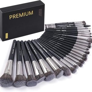 25-Piece Professional Makeup Brush Set