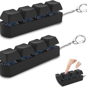 2Pcs Portable Keyboard Fidget Toy