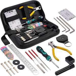 31-Piece Guitar Maintenance Tool Kit