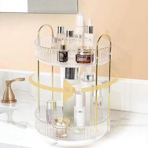 360° Rotating Makeup Organizer