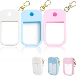 3 Pack Silicone Hand Sanitizer Holders