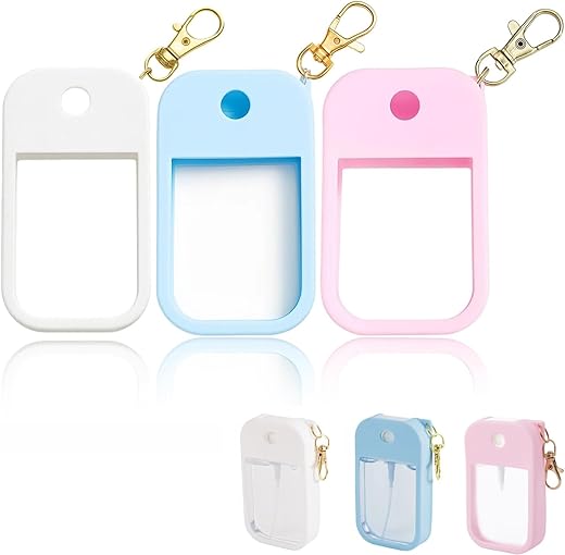Portable Silicone Hand Sanitizer Holder...