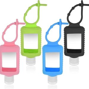 4 Pack Travel Size Sanitizer Bottles