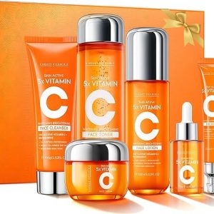 6PCS Vitamin C Skincare Set for Radiance