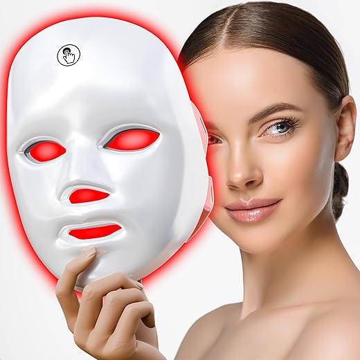 LED Facial Skin Care Mask – 7 Col...