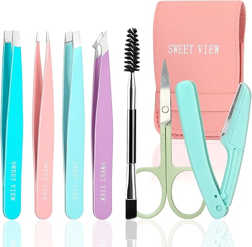 Precision Eyebrow Tweezers Kit – ...
