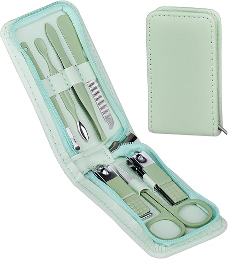 Professional 7-Piece Manicure Set with ...