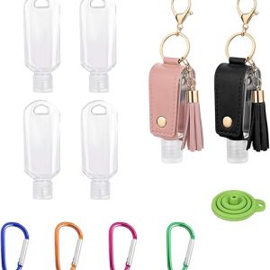 7 Pcs Clip-On Hand Sanitizer Set