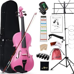 Aileen Beginner Violin in Pink