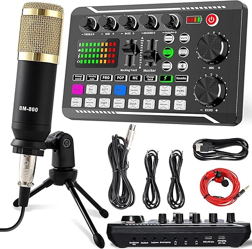 ALLWIN USB Cardioid Microphone Kit for ...