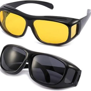 Anti-Glare Night Vision Over Glasses Sunglasses