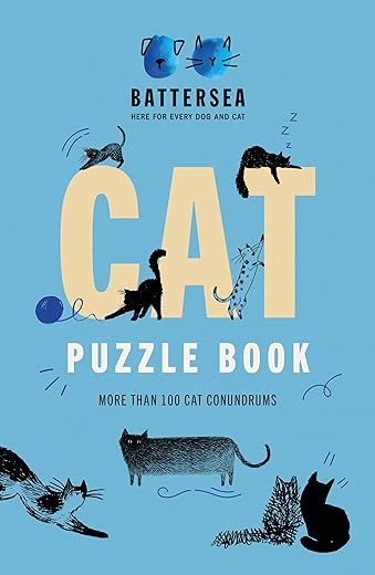 Cat Puzzle Book from Battersea Dogs �...