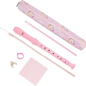 Beginner Kids Soprano Recorder - Pink Unicorn