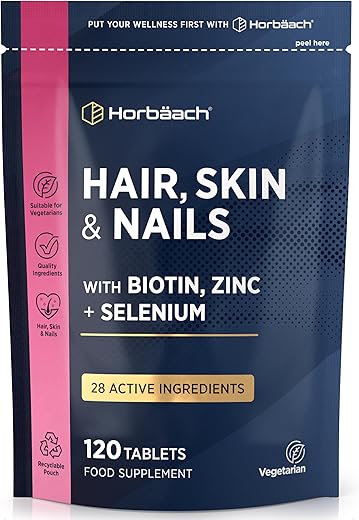 Biotin Hair, Skin & Nails Vitamins ...