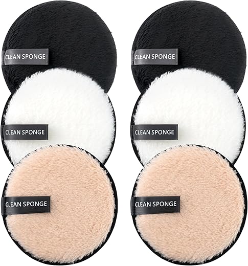 Reusable Double-Sided Makeup Remover Pa...