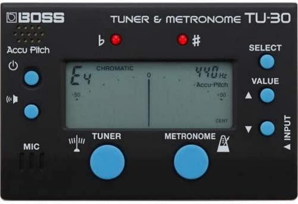 BOSS TU-30 Pro Tuner & Metronome f...