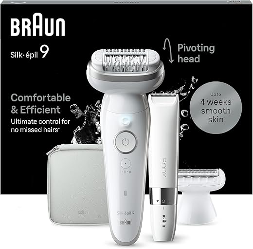 Braun Silk-épil 9 Epilator: Wet & D...