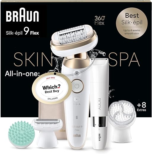 Braun Silk-épil 9 Flex SkinSpa Epilator...