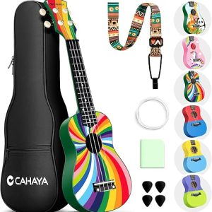 CAHAYA Soprano Ukulele Beginner Kit