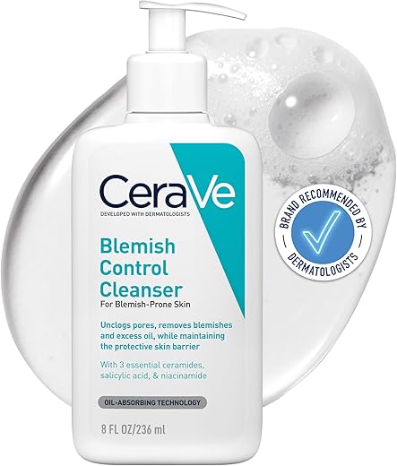 CeraVe Blemish Control Cleanser with Sa...