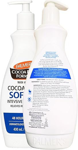 Cocoa Butter Body Lotion 400ml (2 Pack)...