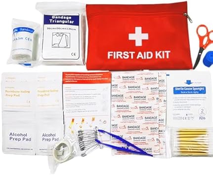 Comprehensive Mini First Aid Kit –...