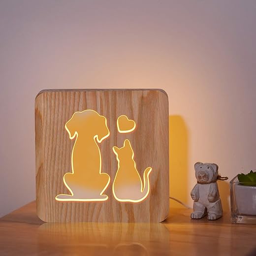 Cute 3D Animal LED Night Light – ...