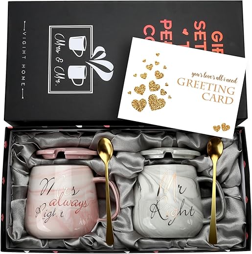 Couples Coffee Mugs Set – Mr. Rig...