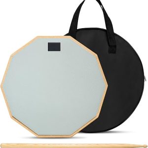 CROWNSHOP Double Sided Drum Practice Pad