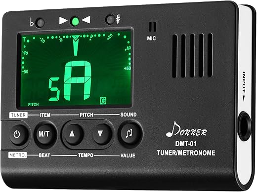 3-in-1 Digital Metronome & Tuner f...