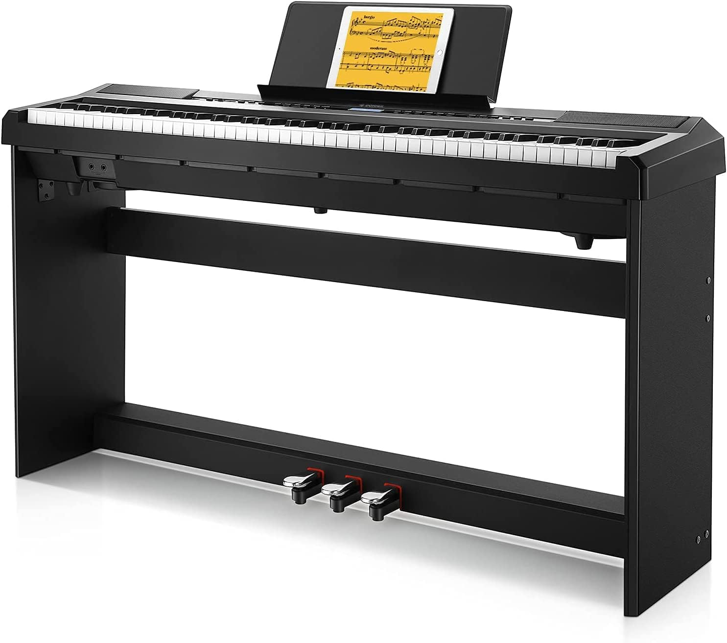 Weighted 88-Key Digital Piano with Stan...