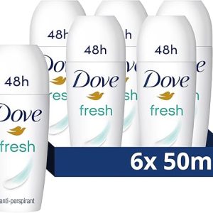 Dove Fresh Care Antiperspirant Roll On 6 Pack
