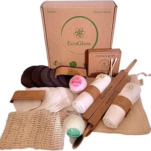 Eco Friendly Bamboo Make Up Gift Set