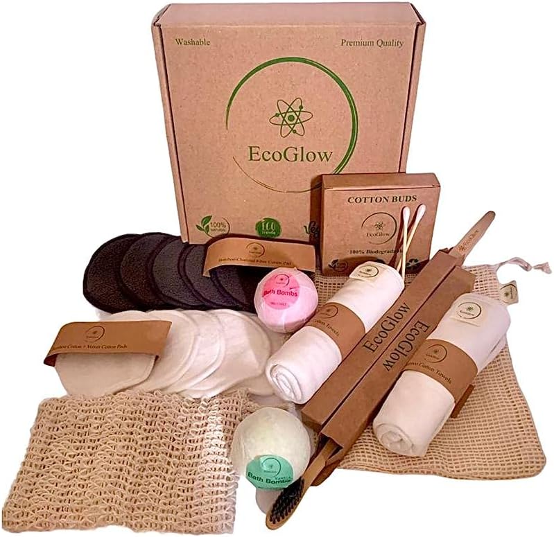 Sustainable Bamboo Makeup Remover Set &...