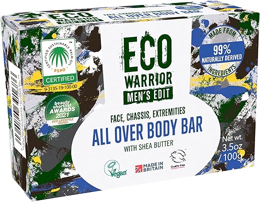 Vegan Eco Warrior Men’s Soap Bar ...