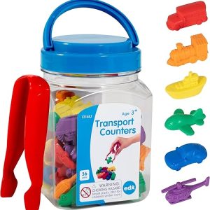edxeducation Mini Transport Counters Set of 36