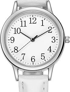 Elegant Women’s Leather Strap Watch