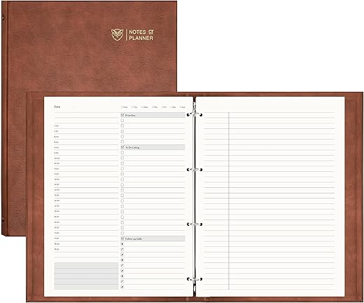 EMSHOI A4 Undated Daily Planner –...