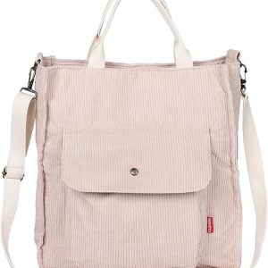 Etercycle Corduroy Crossbody Tote Bag