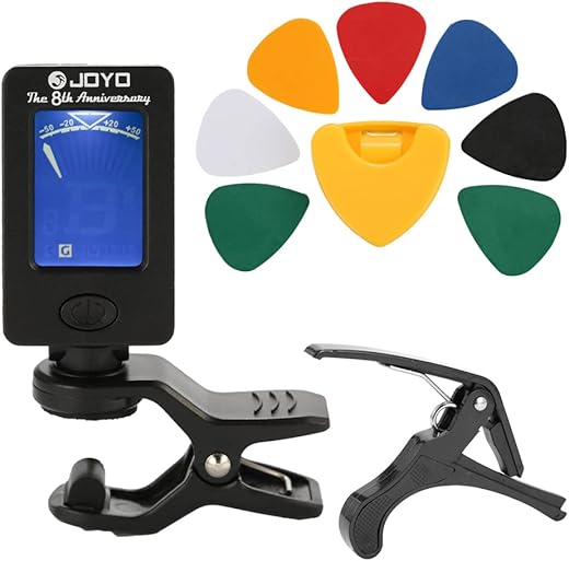 Eujgoov Guitar Tool Kit with Tuner, Ple...