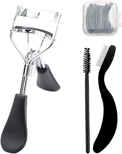Eyelash Curler Kit with Refill Pads