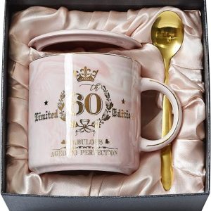 Fabulous 60th Birthday Marble Mug