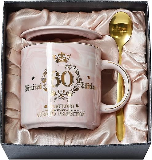 Fabulous 60th Birthday Marble Mug ̵...