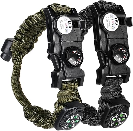 Survival Paracord Bracelet Kit – ...