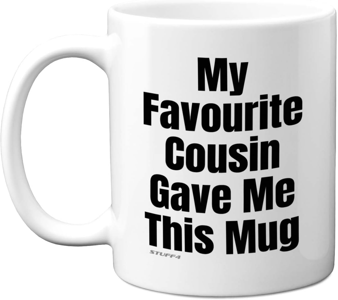 Funny Birthday Mug for Cousin – M...