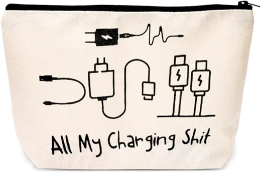 Travel Charging Cable Organizer Bag ...