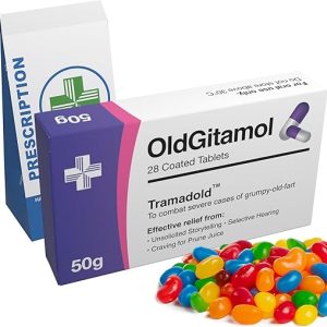 Funny Joke Pill Box with Sweets