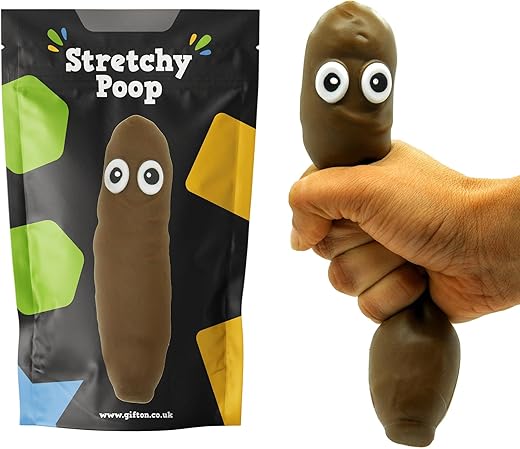 Stretchy Poo Stress Relief Ball –...