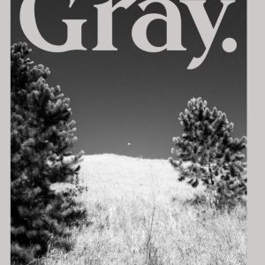 Gray Black and White Photography Book