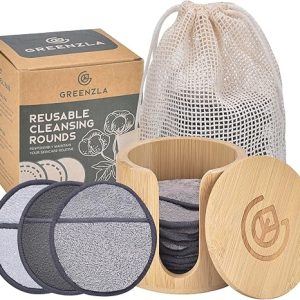 Greenzla Reusable Makeup Remover Pads Set